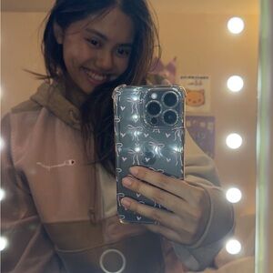 champion color block hoodie